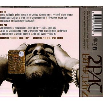 2 PAC-Better Dayz (2CD-2002-OVP)