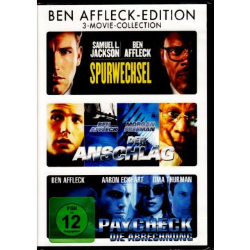 3 Movie Collection-BEN AFFLECK Edition (3DVD's Set/OVP)