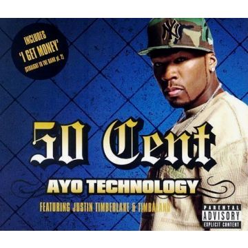 50 CENT Ft. JUSTIN TIMBERLAKE-Ayo Technology (Maxi CD-2007-Slidepac-OVP)