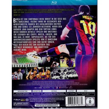 BARCA-Der Traum vom Perfekten Spiel-Des Ruhmreichen FC Barcelona (Blu-ray/OVP)