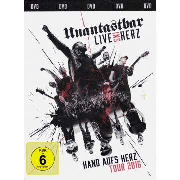 UNANTASTBAR-Live Ins Herz (Ltd. Erstauflage 2 Musik DVD inkl. USB Stick-New)