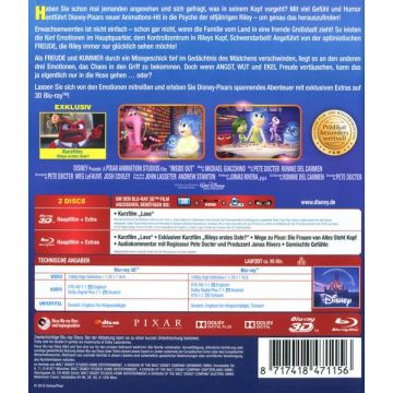 ALLES STEHT KOPF (Blu-ray 3D+2D+Bonus Disc/OVP)