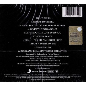 ACDC - Back In Black (Remastered-CD-Digipac-OVP)