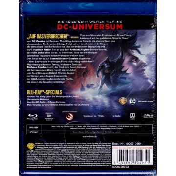 BATMAN-The Killing Joke (Blu-ray-Animation/OVP)