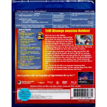 BOLT-Eine Hund für alle fälle (Blu-ray + DVD-2 Disc Edition/OVP)