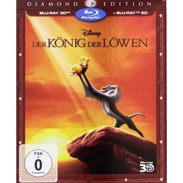 DER KÖNIG DER LÖWEN-Diamond Edition (Blu-ray 3D+2D/OVP)
