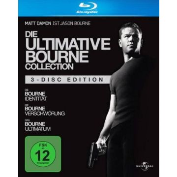 THE ULTIMATE BOURNE COLLECTION-TRILOGY (3BR's Box Set/OVP)