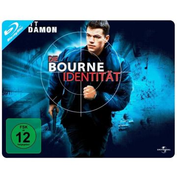 DIE BOURNE IDENTITAET (Blu-ray-Queersteelbook Edition/OVP)