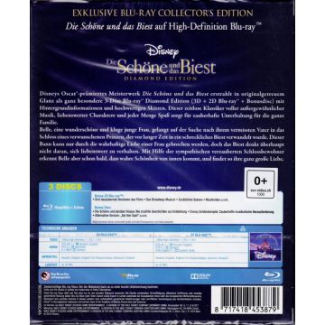 DIE SCHÖNE UND DAS BIEST-Diamond Edition (Blu-ray 3D+2D+Bonus Disc)