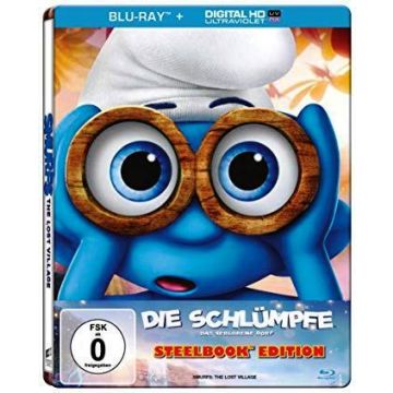 Die Schlümpfe-Das Verlorene Dorf (Blu-ray+Dig.UV HD-Steelbook-OVP)