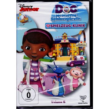 DOC Mc Stuffins Spielzeugarztin-Vol.8-Spielzeug Klinik (DVD-OVP)