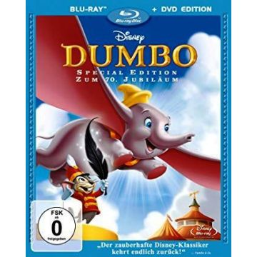 DUMBO-Special Edition-Blu-ray+DVD-2 Disc Combo Pack Edition