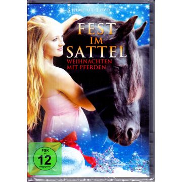 FEST IM SATTEL-Weichnachten mit Pferden (3 Filme auf 1 DVD-OVP)