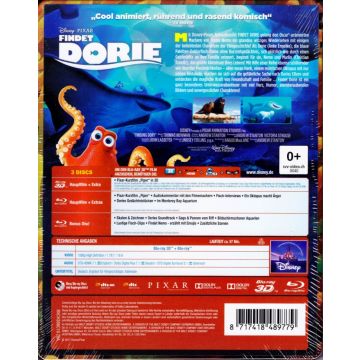 FINDET DORIE-Limited Edition (Steelbook, Blu-ray 3D + 2 Blu-rays/OVP) 