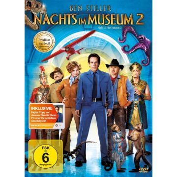 NACHTS IM MUSEUM 2-Night At The Museum 2 (DVD+Dig.Copy/OVP)