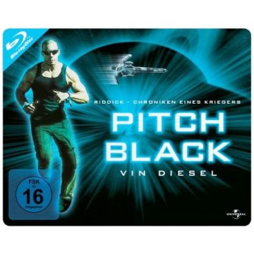 PITCH BLACK-RIDDICK-Chroniken eines Kriegers-(Limited Blu-ray-Quersteelbook Edition/OVP)