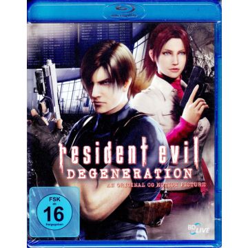 RESIDENT EVIL-Degeneration (Blu-ray-Animation-OVP)