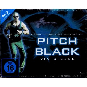 PITCH BLACK-RIDDICK-Chroniken eines Kriegers-(Limited Blu-ray-Quersteelbook Edition/OVP)