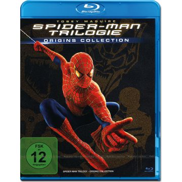 SPIDER-MAN Trilogy, Origins Collection (3Blu-ray's Set-OVP)