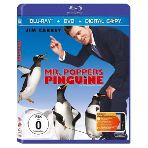 MR. POPPERS PINGUINS-Mr. Poppers Pinguine (Blu-ray+DVD+Dig.Copy/OVP)